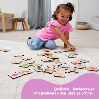 Puzzle Montessori Eichhorn