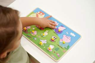Steckpuzzle Peppa Pig  Eichhorn