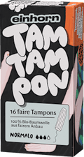 Tampons Bio Normalo einhorn