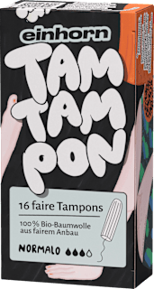 Tampons Bio Normalo einhorn