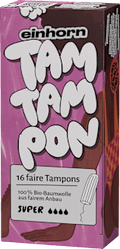 Tampons Bio Super einhorn