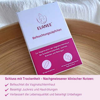 Befeuchtungszäpfchen Elanee