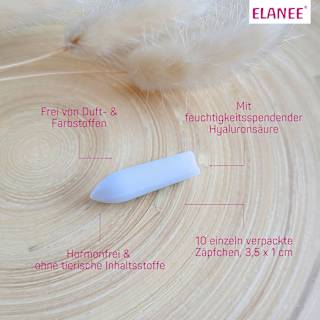 Befeuchtungszäpfchen Elanee