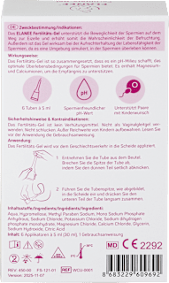 Fertilitäts-Gel, 6x5ml Elanee