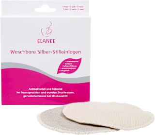 Stilleinlagen Silber waschbar Elanee