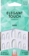 Künstliche Nägel Bare Oval Elegant Touch