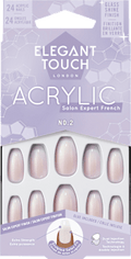 Künstliche Nägel French Acrylic No. 2 Coffin Elegant Touch