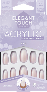 Künstliche Nägel French Acrylic No. 2 Coffin Elegant Touch