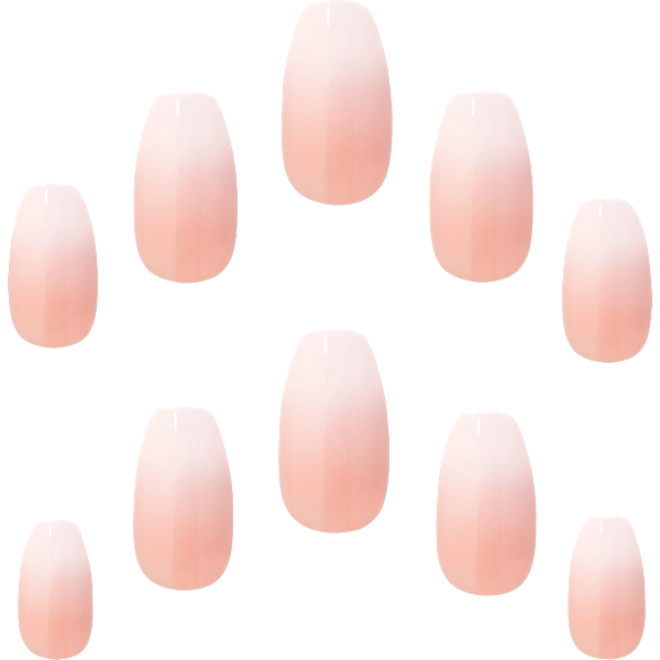 Künstliche Nägel French Acrylic No. 2 Coffin Elegant Touch