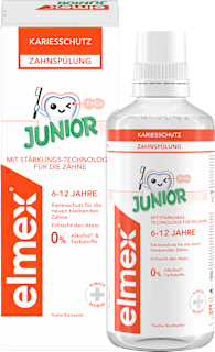 Mundspülung Kariesschutz Junior, 6-12 Jahren elmex