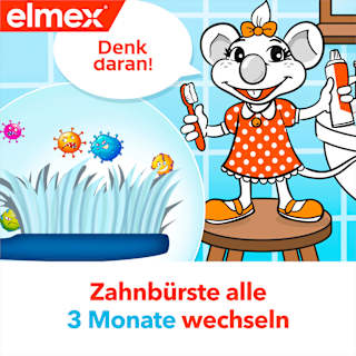 Zahnbürste Kinder, 2-6 Jahren elmex