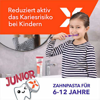 Zahnpasta Junior Kariesschutz Professional elmex