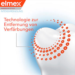 Zahnpasta Kariesschutz Plus, Intensivreinigung elmex