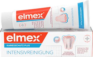 Zahnpasta Kariesschutz Plus, Intensivreinigung elmex