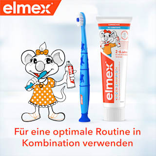 Zahnpasta Kinder, 2-6 Jahren, Reisegröße elmex