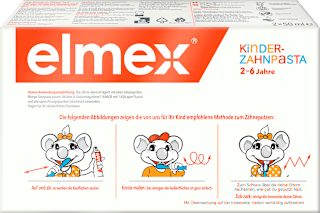 Zahnpasta Kinder Doppelpack (2x50 ml) elmex