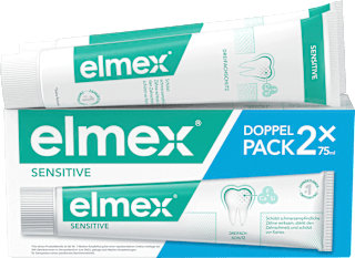 Zahnpasta Sensitive Doppelpack (2 x 75 ml) elmex