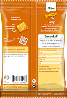 Bonbon, Honig, gefüllt Em-eukal