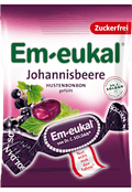 Bonbon, Johannisbeere, gefüllt, zuckerfrei Em-eukal