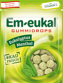 Gummidrops, Eukalyptus-Menthol Em-eukal