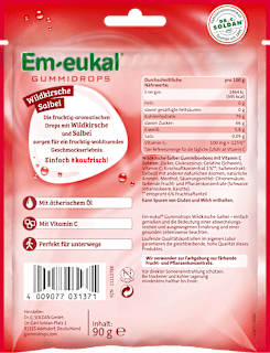 Gummidrops, Wildkirsche-Salbei Em-eukal