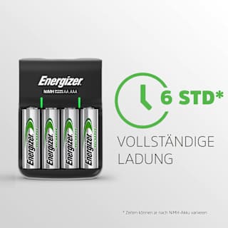 Ladegerät Accu Base Recharge Energizer