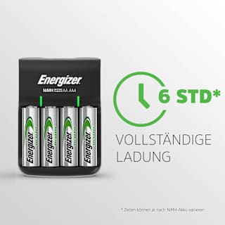 Ladegerät Accu Base Recharge Energizer