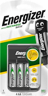 Ladegerät Accu Base Recharge Energizer