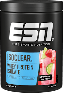 Whey Proteinpulver Isoclear Strawberry Lime Geschmack ESN