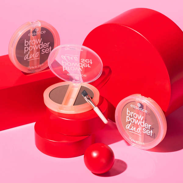 Augenbrauenpuder Duo Set 01  essence