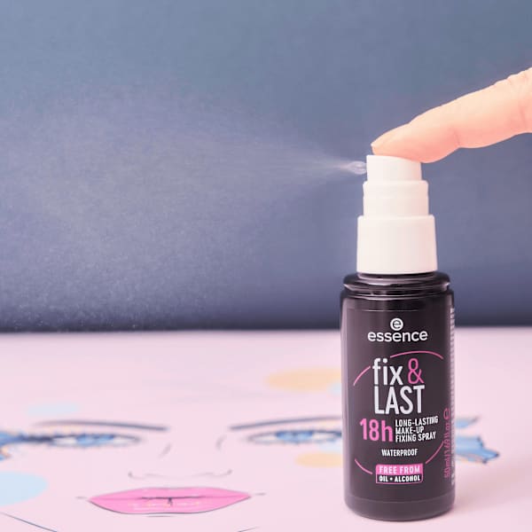 Fixierspray Fix & Last 18h Long-Lasting Waterproof essence