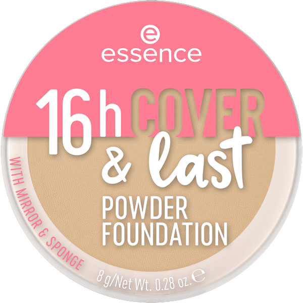 Foundation Make-Up 16h Cover & Last Powder 11 Honey Beige essence