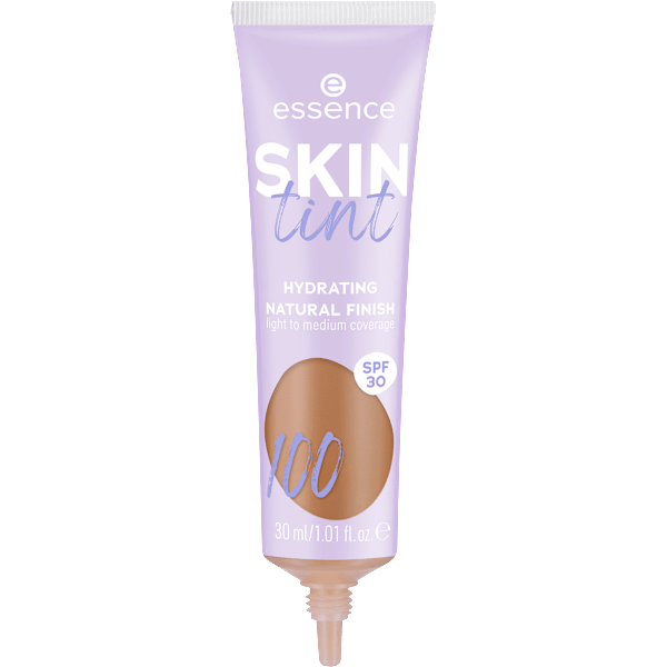 Foundation Skin Tint Hydrating Natural Finish LSF 30, 100 essence