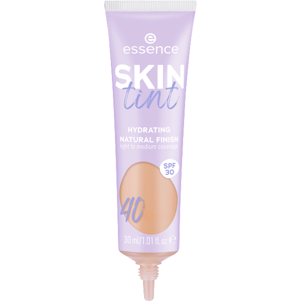 Foundation Skin Tint Hydrating Natural Finish LSF 30, 40 essence