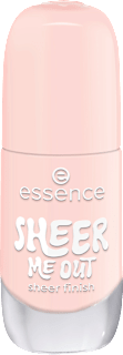 Gel Nagellack 04 Sheer Me Out essence