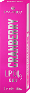 Geschenkset Lippenöl Duo Cranberry 2tlg essence