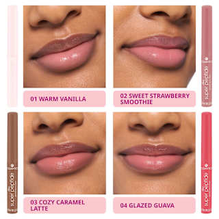 Geschenkset The Super Peptide Glossy Lip Butter 4tlg essence