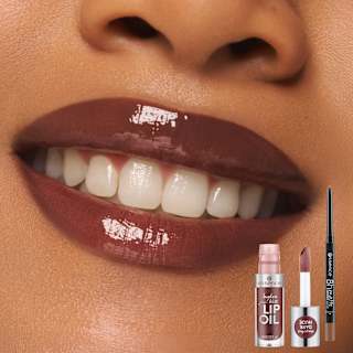 Geschenkset Toffee Talk Brown Lip 4 tlg essence