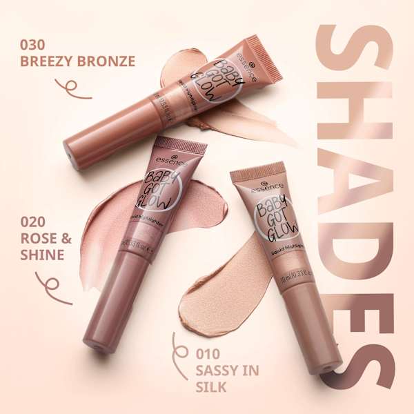 Highlighter Liquid Baby Got Glow 20 Rose And Shine essence