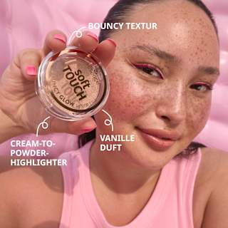Highlighter Soft Touch Boucy Glow 20 Glazed Dew essence