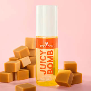 Juicy Bomb sweet drop 102 Caramel Cloud Körperspray Body Mist  essence