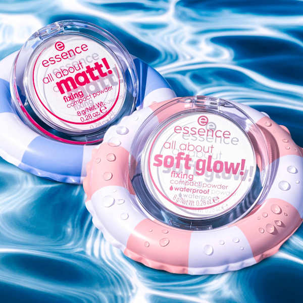 Kompakt Puder All About Matt! Fixing  essence