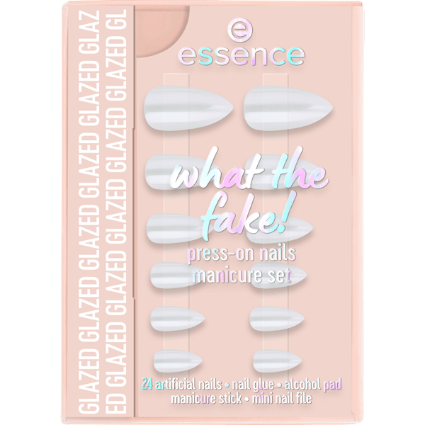 Künstliche Nägel What The Fake! 01 Glazed essence
