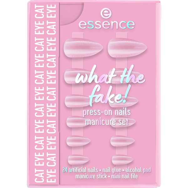 Künstliche Nägel What The Fake! 02 Cat Eye essence