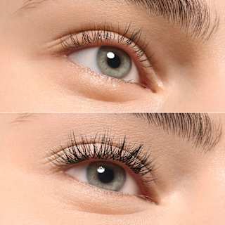 Künstliche Wimpern Set What The Fake! False Lashes 06 Natural Cluster Black essence