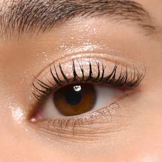 Lidschatten Mono Glitter 01 Frosted Shine essence