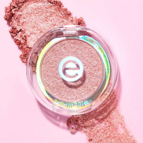 Lidschatten Mono Glitter 02 Rosy Sparkle essence