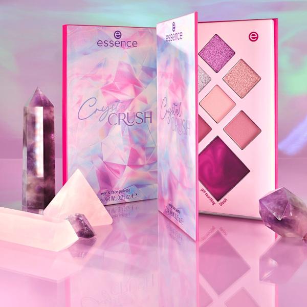 Lidschattenpalette Crystal Crush 01 Quartz Crush essence