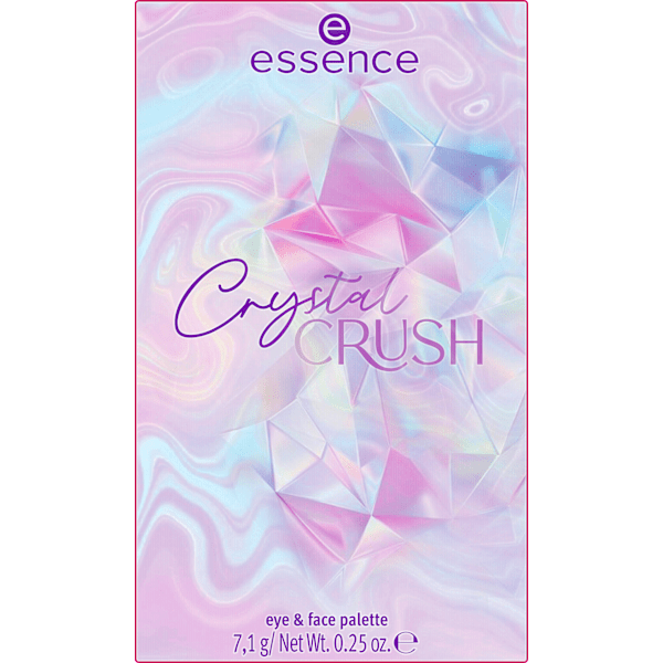 Lidschattenpalette Crystal Crush 01 Quartz Crush essence
