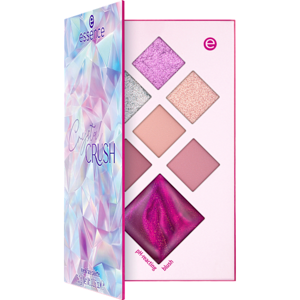 Lidschattenpalette Crystal Crush 01 Quartz Crush essence
